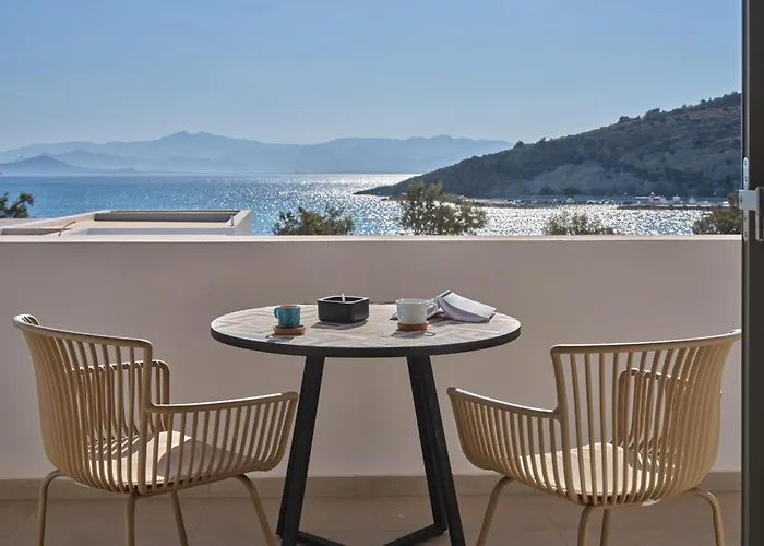 Private Luxury Scarlet Beachfront Villa, Molos, Paros