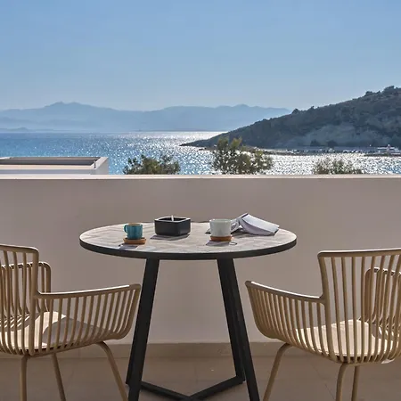Private Luxury Scarlet Beachfront Villa, Molos, Paros