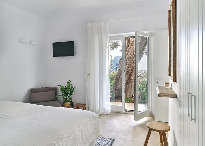 别墅 Private Luxury Scarlet Beachfront Villa, Molos, Paros