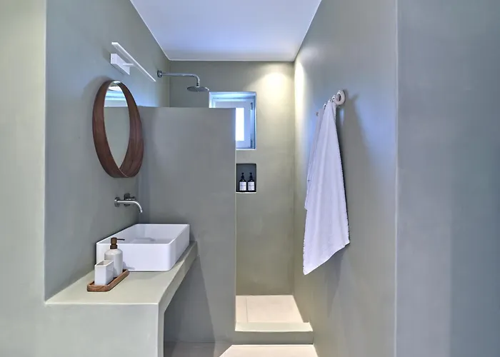 Private Luxury Scarlet Beachfront Villa, Molos, Paros 别墅 莫罗斯帕罗